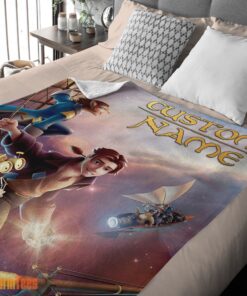 Happy Treasure Planet Movie Poster Blanket Fleece Customized Blanket - Image 2