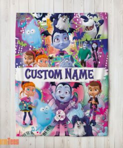 Happy Vampirina & Friends Blanket Fleece Customized Blanket