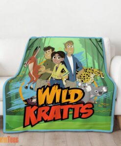 Happy Wild Kratts Adventure Blanket Fleece - Image 2