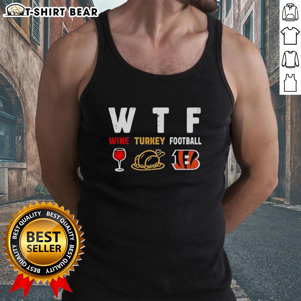 Happy Wine Turkey Cincinnati Bengals Football Thanksgiving Tank Top Happy Wine Turkey Cincinnati Bengals Football Thanksgiving tank top featuring festive design for holiday celebrations.