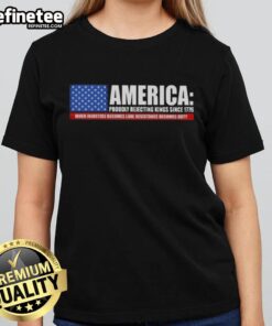 Hot America Proudly Rejecting Kings Since 1776 When Injustice Becomes Law Resistance Becomes Duty T-Shirt - Image 3