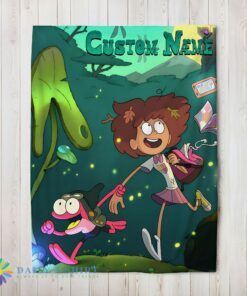 Hot Awesome Disney Amphibia Adventure Blanket Fleece Customized Blanket