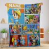 Hot Cartoon PAW Patrol Baby Animals Blanket Fleece Customized Blanket