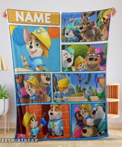 Hot Cartoon PAW Patrol Baby Animals Blanket Fleece Customized Blanket