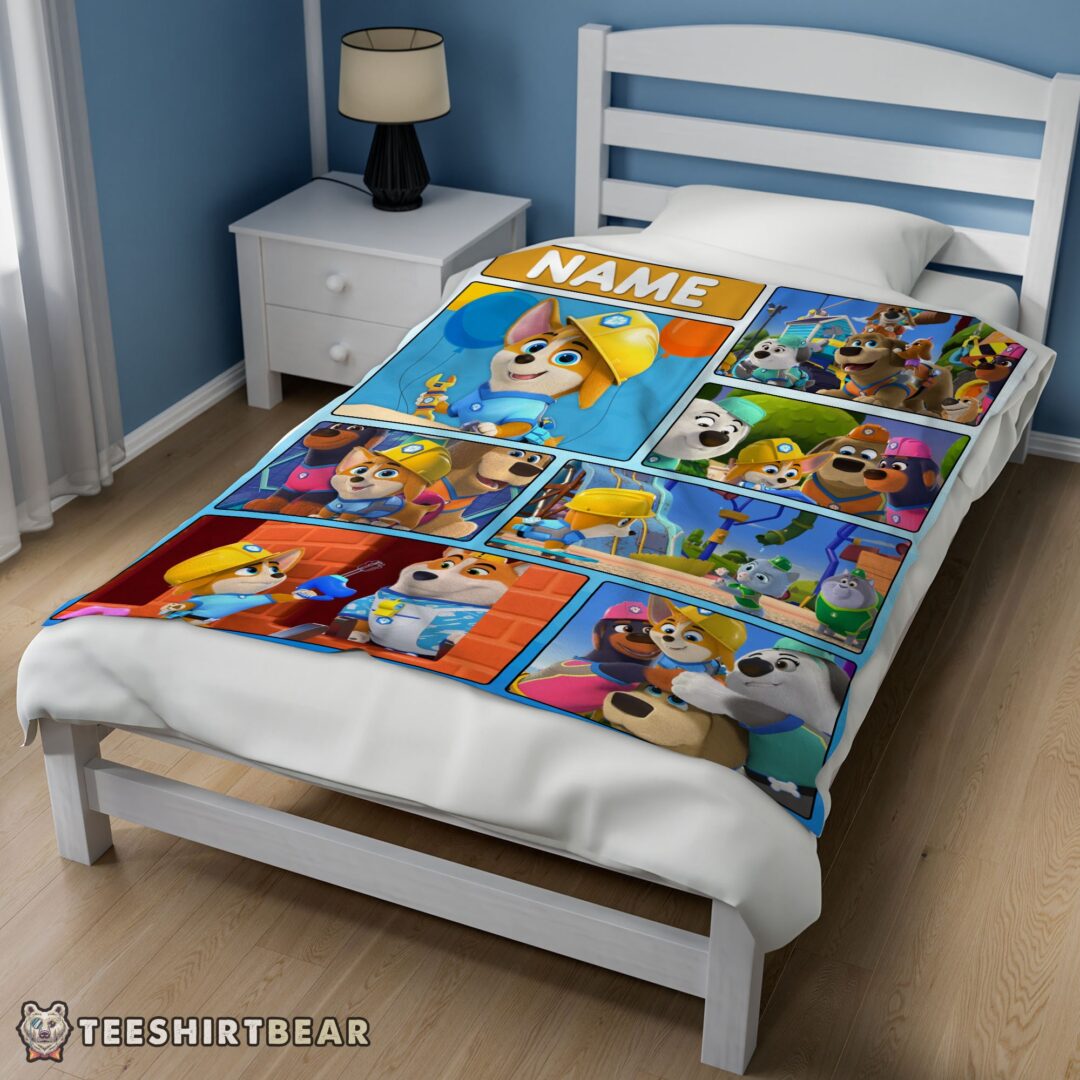 Hot Cartoon PAW Patrol Baby Animals Blanket Fleece Customized Blanket