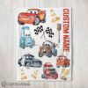 Hot Cartoon Pixar Cars Cute Character Blanket Fleece Customized Blanket