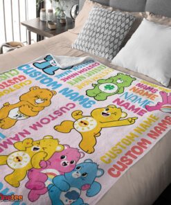 Pretty Cute Care Bears & Friends Blanket Fleece Customized Blanket - Image 4