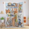 Hot Cute Disney Cartoon Zootopia Velveteen Cute Blanket Fleece Customized Blanket