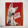 Hot Cute Top Disney Cartoon Bolt Blanket Fleece Customized Blanket