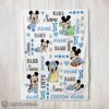Hot Disney Baby Mickey’s Dreamland Blanket Fleece Customized Blanket