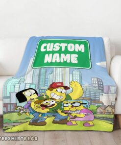 Hot Disney Big City Greens Family Cartoon Blanket Fleece Customized Blanket - Image 3