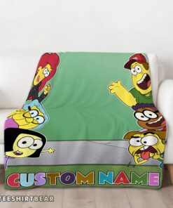 Hot Disney Big City Greens Peeking Family Blanket Fleece Customized Blanket - Image 3