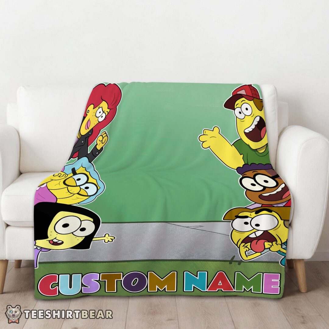 hot-disney-big-city-greens-peeking-family-blanket-fleece-customized-blanket-mk-01 Hot Disney Big City Greens Peeking Family Blanket Fleece Customized Blanket - Image 3