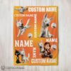Hot Disney Bolt And Penny Blanket Fleece Customized Blanket
