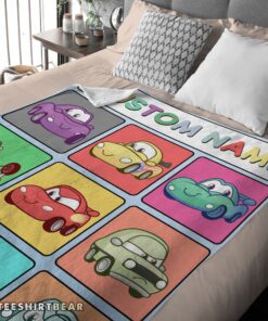 Hot Disney Cartoon Cars With All Friends Blanket Fleece Customized Blanket - Image 4