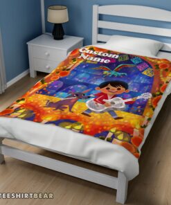 Hot Disney Cartoon COCO Boy With Guitar Cute Blanket Fleece Customized Blanket - Image 3