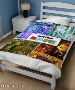 Hot Disney Cartoon Elemental Ember Wade Lutz Clod Blanket Fleece Customized Blanket - Image 3