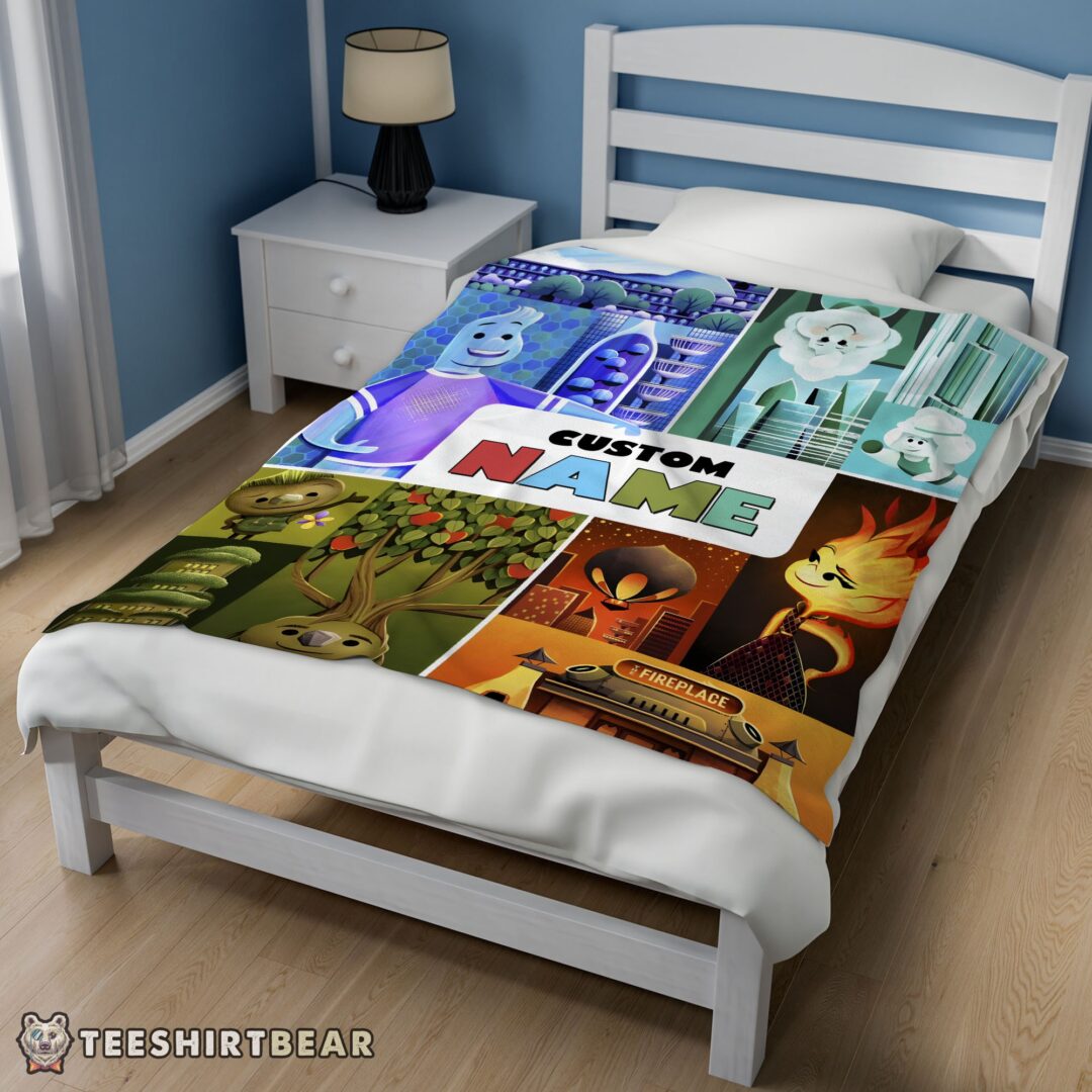 hot-disney-cartoon-elemental-ember-wade-lutz-clod-blanket-fleece-customized-blanket-mk-02 Hot Disney Cartoon Elemental Ember Wade Lutz Clod Blanket Fleece Customized Blanket - Image 3