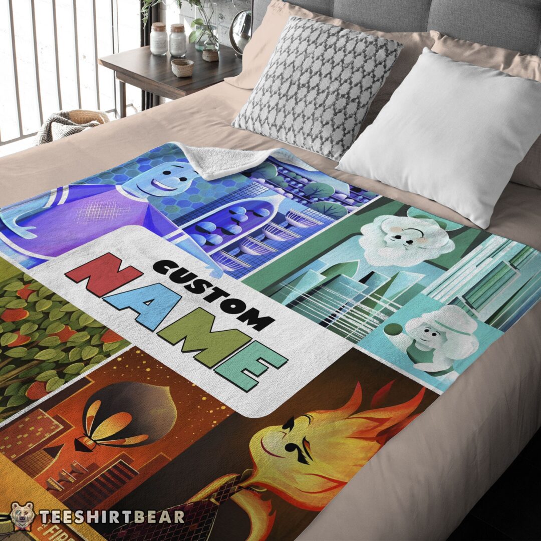 hot-disney-cartoon-elemental-ember-wade-lutz-clod-blanket-fleece-customized-blanket-mk-03 Hot Disney Cartoon Elemental Ember Wade Lutz Clod Blanket Fleece Customized Blanket - Image 4