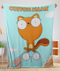 Hot Disney Cartoon Kiff Blanket Fleece Customized Blanket
