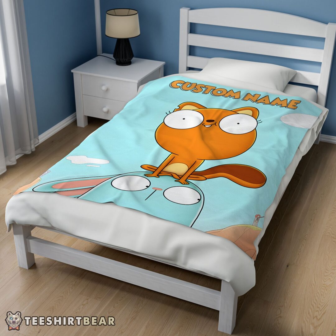 hot-disney-cartoon-kiff-blanket-fleece-customized-blanket-mk-02 Hot Disney Cartoon Kiff Blanket Fleece Customized Blanket - Image 3