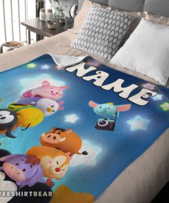 Hot Disney Cartoon Mickey And Friends Cute Blanket Fleece Customized Blanket - Image 4