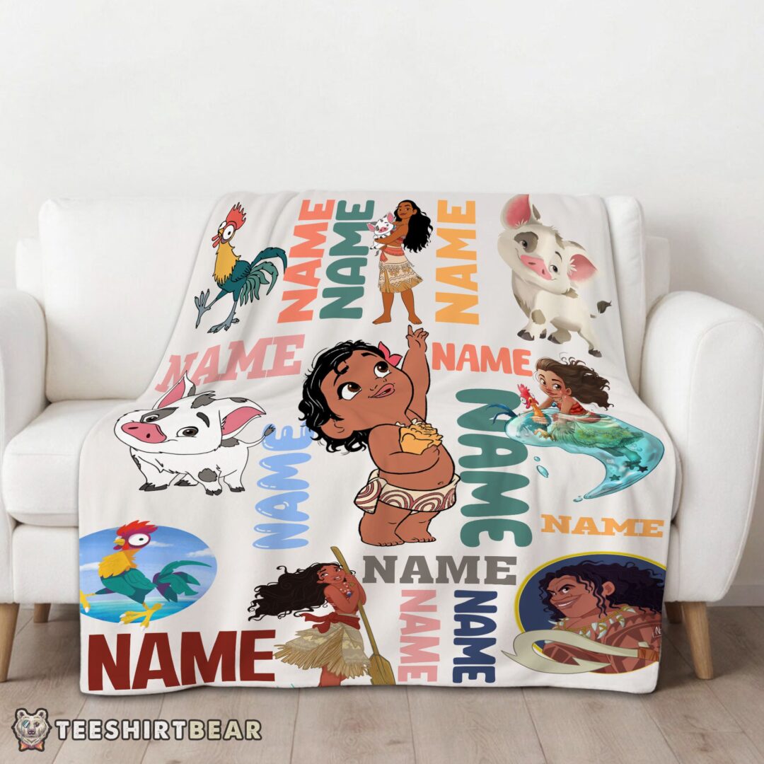 hot-disney-cartoon-moana-with-friends-blanket-fleece-customized-blanket-mk-01 Hot Disney Cartoon Moana With Friends Blanket Fleece Customized Blanket - Image 3
