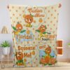 Hot Disney Cartoon Orange Bird Cute Blanket Fleece Customized Blanket