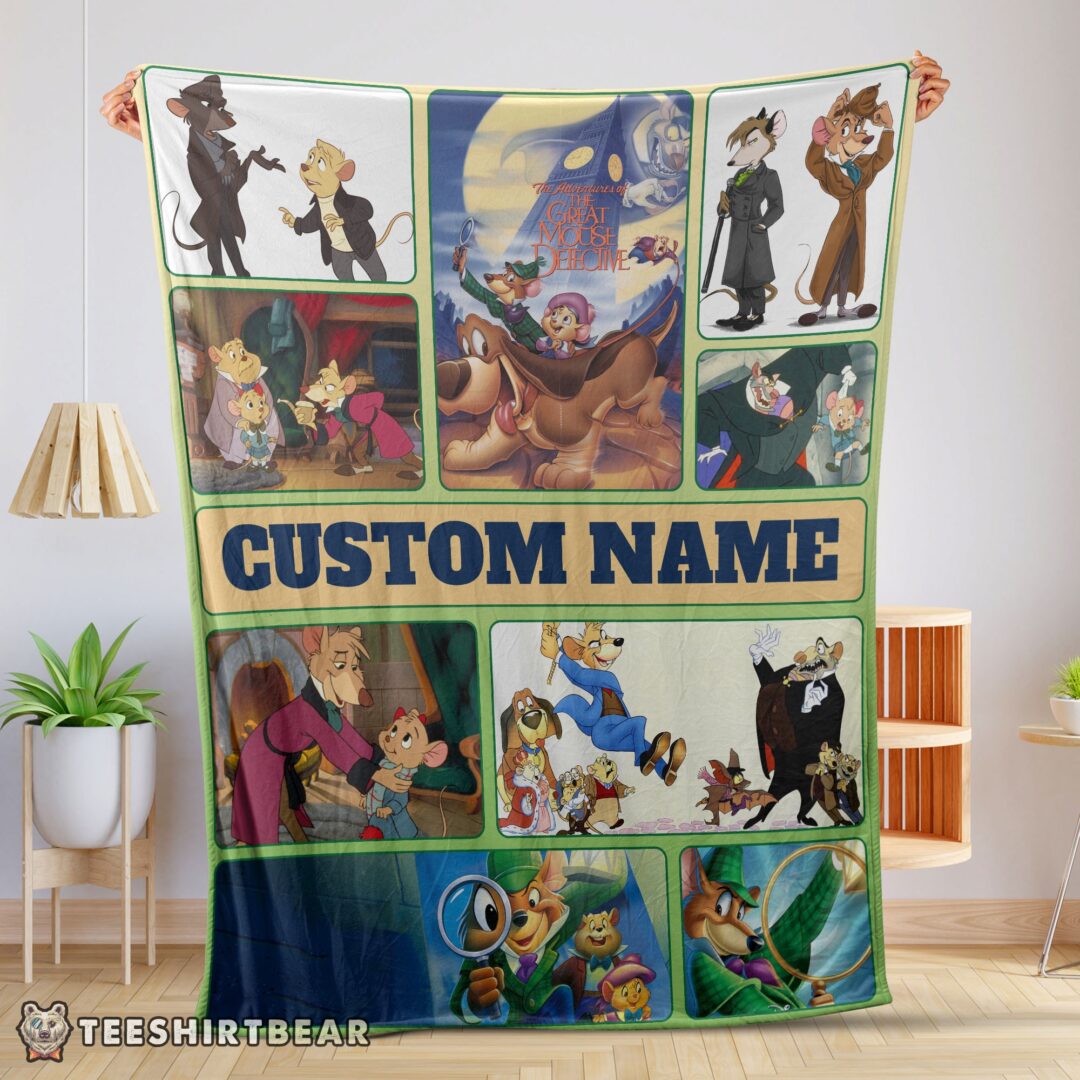 hot-disney-cartoon-personalized-great-mouse-detective-blanket-fleece-customized-blanket-mk-01 Hot Disney Cartoon Personalized Great Mouse Detective Blanket Fleece Customized Blanket
