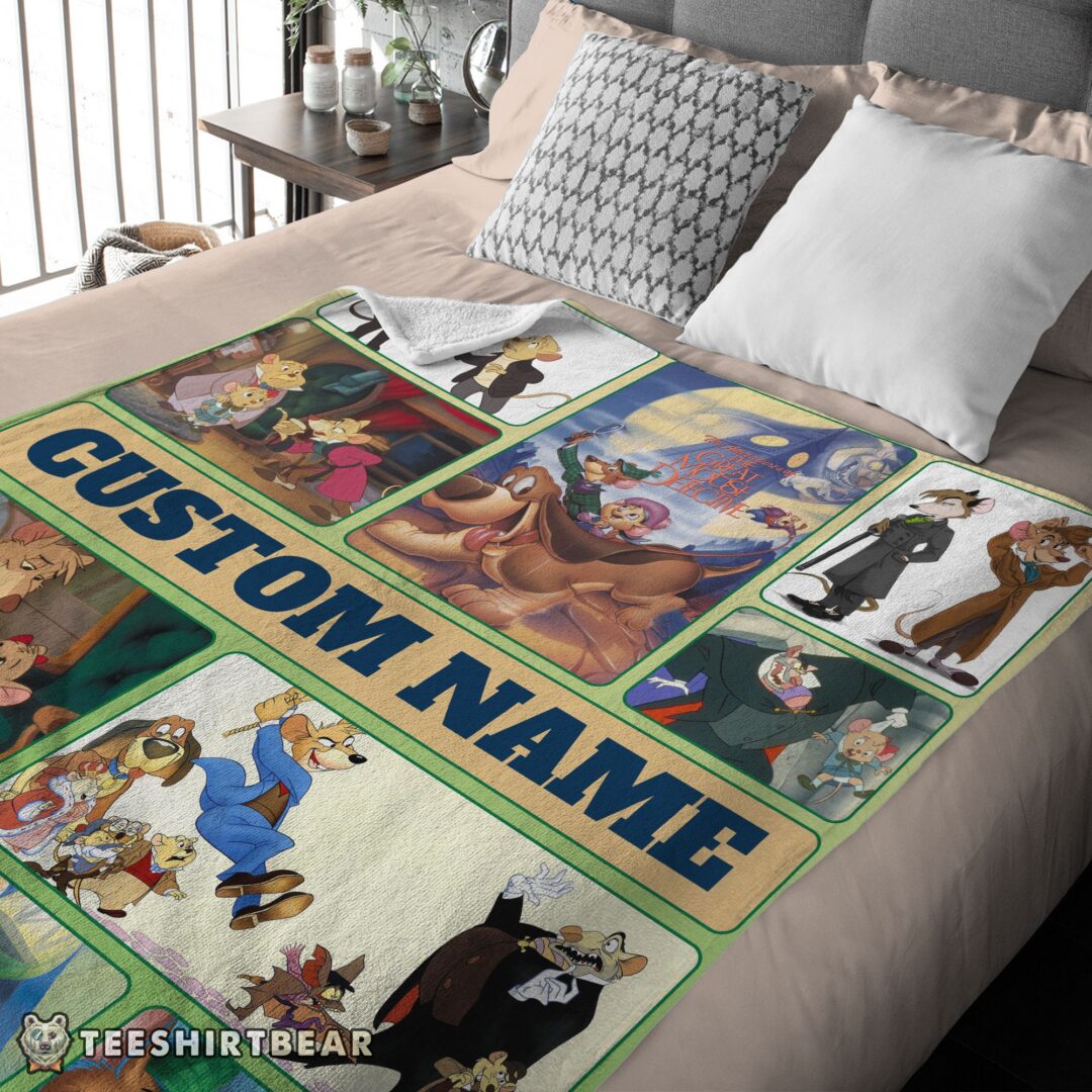 hot-disney-cartoon-personalized-great-mouse-detective-blanket-fleece-customized-blanket-mk-03 Hot Disney Cartoon Personalized Great Mouse Detective Blanket Fleece Customized Blanket - Image 4