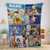 Hot Disney Cartoon Pinocchio With Friends Blanket Fleece Customized Blanket