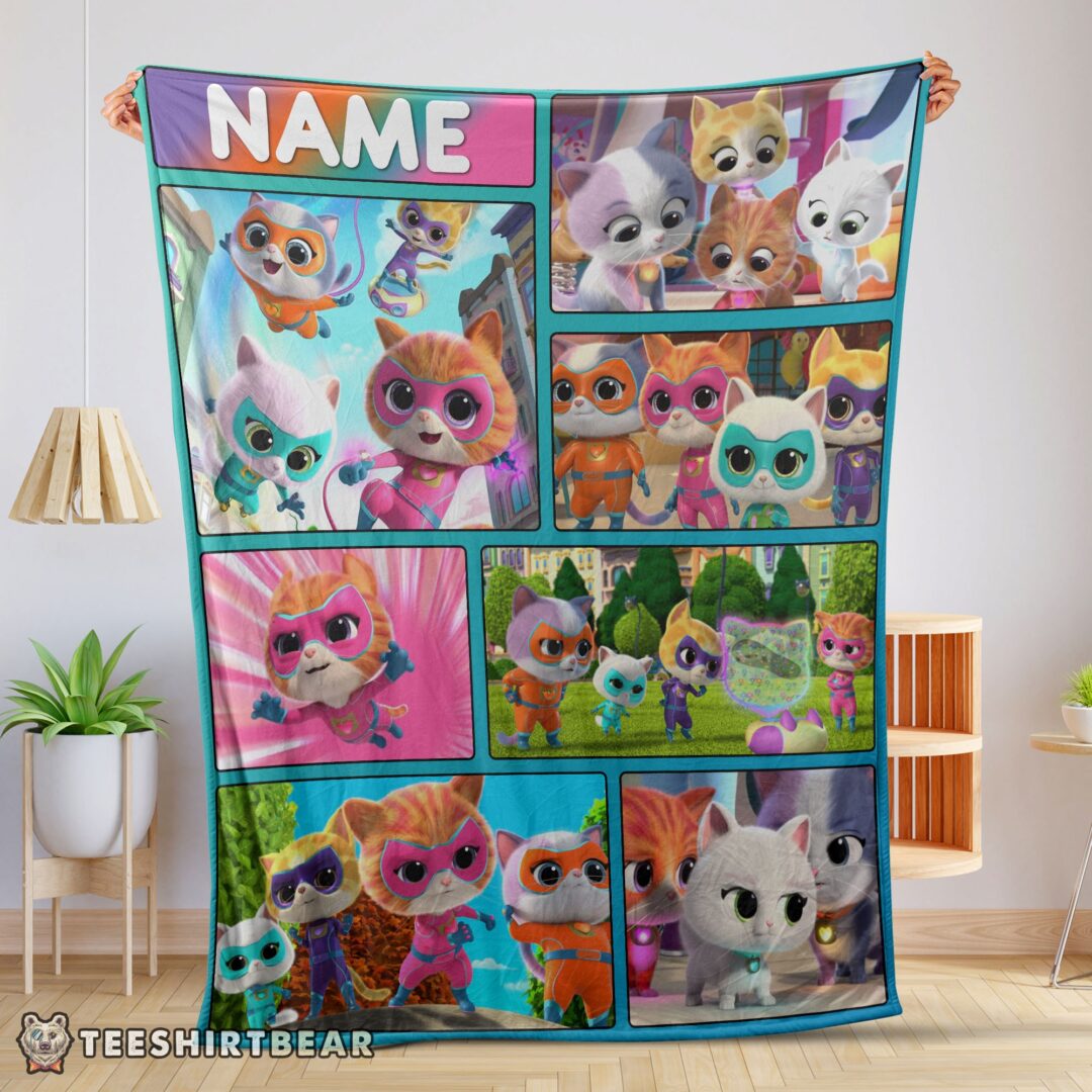 hot-disney-cartoon-super-kitties-with-friends-blanket-fleece-customized-blanket-mk-01-1 Hot Disney Cartoon Super Kitties With Friends Blanket Fleece Customized Blanket