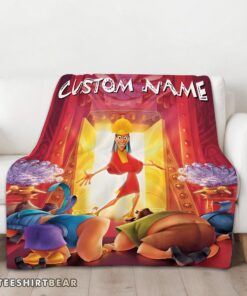 Hot Disney Cartoon The Emperor's New Groove Blanket Fleece Customized Blanket - Image 3