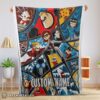 Hot Disney Cartoon The Incredibles Tapestry Blanket Fleece Customized Blanket