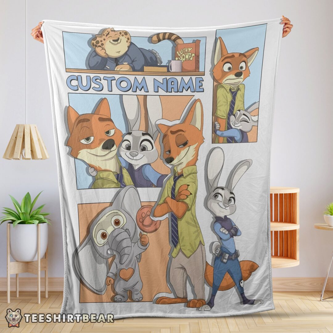 hot-disney-cartoon-zootopia-velveteen-cute-blanket-fleece-customized-blanket-mk-01 Hot Disney Cartoon Zootopia Velveteen Cute Blanket Fleece Customized Blanket