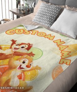 Hot Disney Chip 'N' Dale Chip And Dale Blanket Fleece Customized Blanket - Image 4