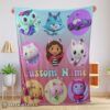 Hot Disney Gabby's Dollhouse Blanket Fleece Customized Blanket