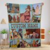 Hot Disney Home On The Range Poster Blanket Fleece Customized Blanket