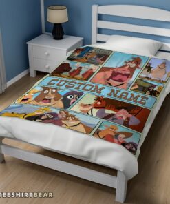 Hot Disney Home On The Range Poster Blanket Fleece Customized Blanket - Image 3