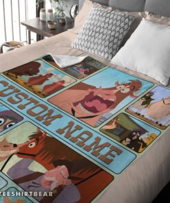Hot Disney Home On The Range Poster Blanket Fleece Customized Blanket - Image 4