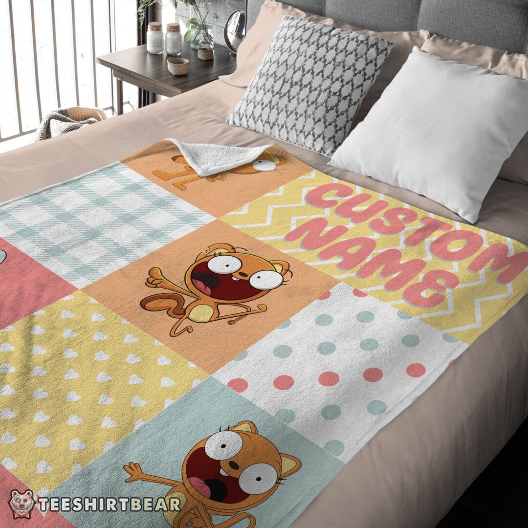 hot-disney-kiff-chatterley-barry-buns-pattern-blanket-fleece-customized-blanket-mk-03 Hot Disney Kiff Chatterley & Barry Buns Pattern Blanket Fleece Customized Blanket - Image 4