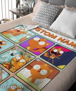 Hot Disney Kiff Chatterley Blanket Fleece Customized Blanket - Image 4