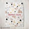 Hot Disney Mickey Mouse & Friends Magical Mouse Castle Blanket Fleece Customized Blanket
