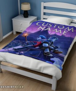 Hot Disney Pixar Onward Poster Blanket Fleece Customized Blanket - Image 3