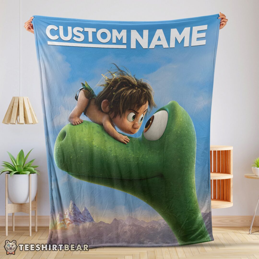 hot-disney-pixar-the-good-dinosaur-poster-blanket-fleece-customized-blanket-mk-01 Hot Disney Pixar The Good Dinosaur Poster Blanket Fleece Customized Blanket