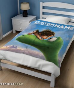 Hot Disney Pixar The Good Dinosaur Poster Blanket Fleece Customized Blanket - Image 3