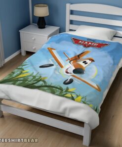 Hot Disney Planes Movie Dusty Crophopper Blanket Fleece Customized Blanket - Image 3