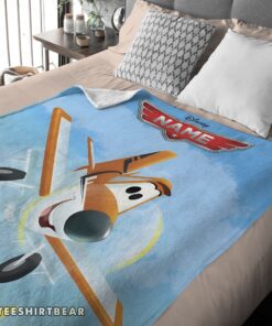 Hot Disney Planes Movie Dusty Crophopper Blanket Fleece Customized Blanket - Image 4