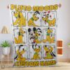 Hot Disney Pluto Dog And Friends Pluto Dog Moods Blanket Customize Blanket