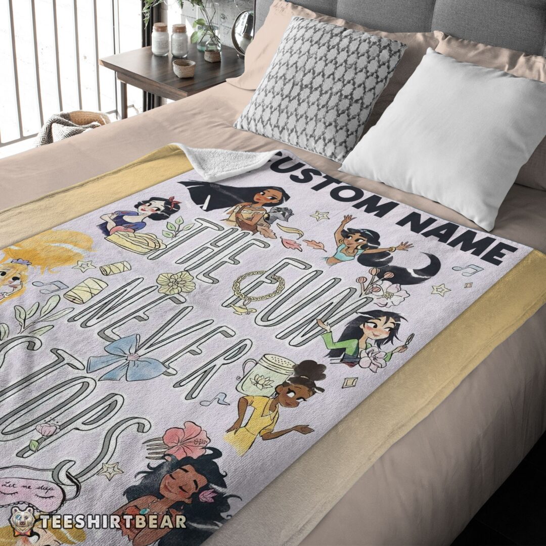 hot-disney-princess-the-fun-never-stops-blanket-fleece-customized-blanket-mk-03 Hot Disney Princess The Fun Never Stops Blanket Fleece Customized Blanket - Image 4